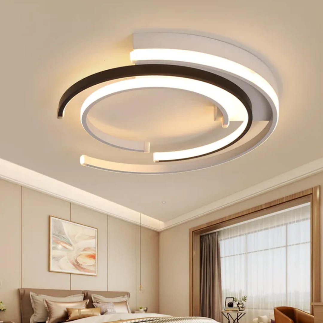 Modern Spiral LED Ceiling Light 1-Light