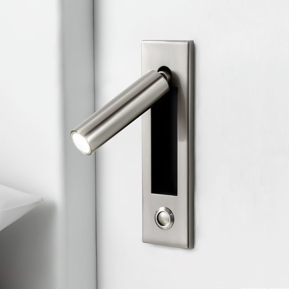 Modern Minimalist Embedded Aluminum LED Wall Sconce 1-Light