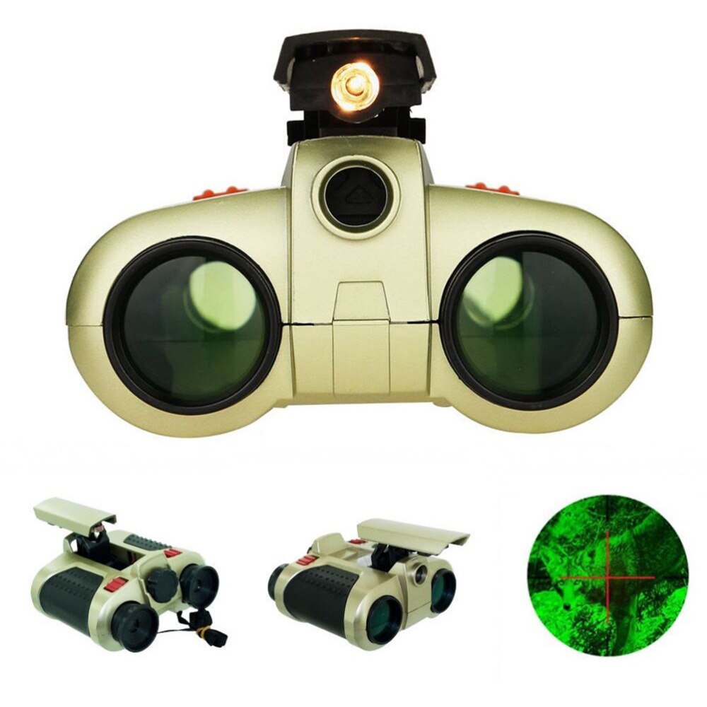 Puili | Binocoli per bambini con visione notturna giocattolo avventura