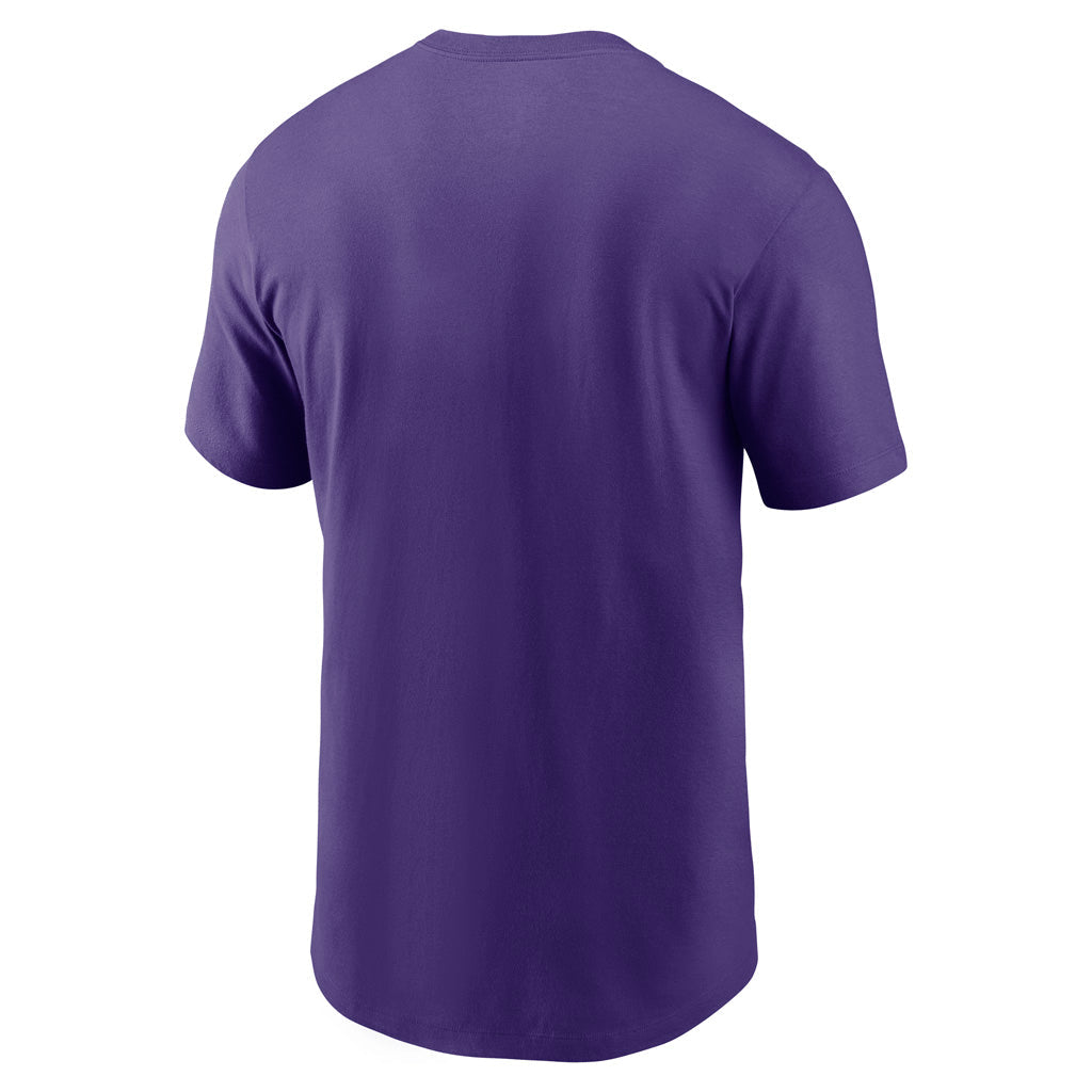 MLB Arizona Diamondbacks Nike 2025 City Connect Wordmark Cotton T-Shirt - Purple