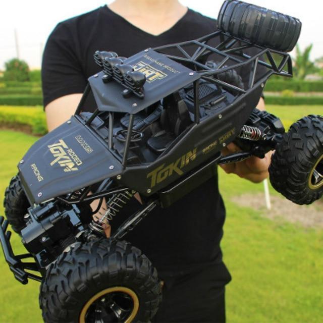 Monster Truck Radiocomandato | Veicolo RC 4x4 Fuoristrada con Pneumatici Tutto Terreno
