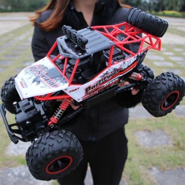 Monster Truck Radiocomandato | Veicolo RC 4x4 Fuoristrada con Pneumatici Tutto Terreno