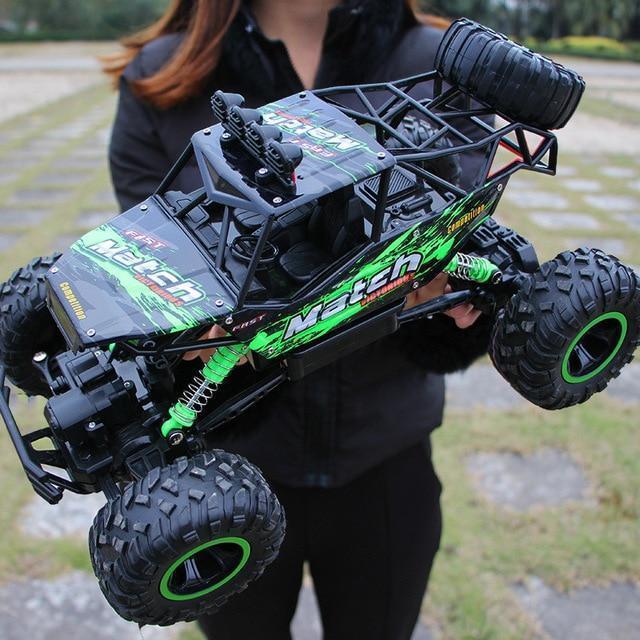 Monster Truck Radiocomandato | Veicolo RC 4x4 Fuoristrada con Pneumatici Tutto Terreno