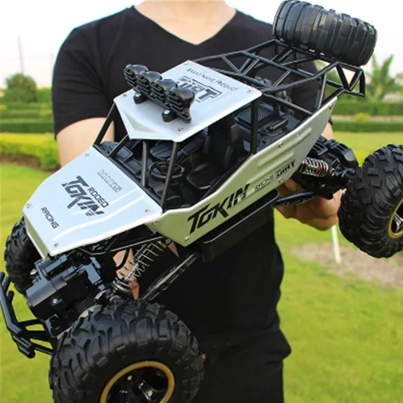 Monster Truck Radiocomandato | Veicolo RC 4x4 Fuoristrada con Pneumatici Tutto Terreno