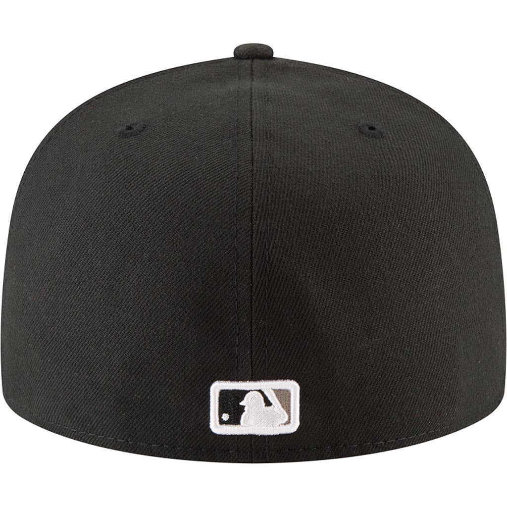 MLB Chicago White Sox Youth New Era Home Authentic Collection 59FIFTY Fitted Hat - Black