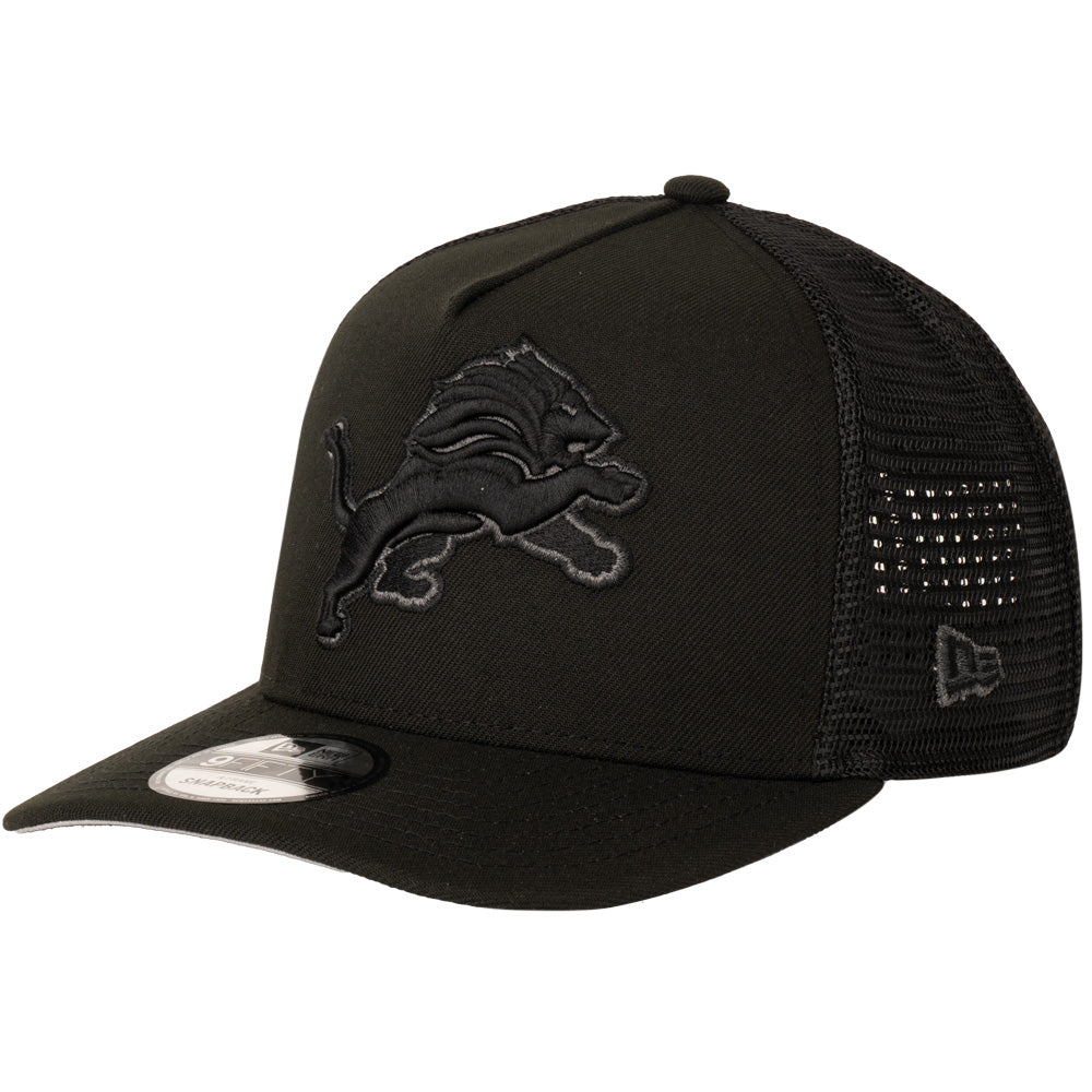 Cappello trucker snapback New Era 9FIFTY A-Frame Black Pearl NFL Detroit Lions