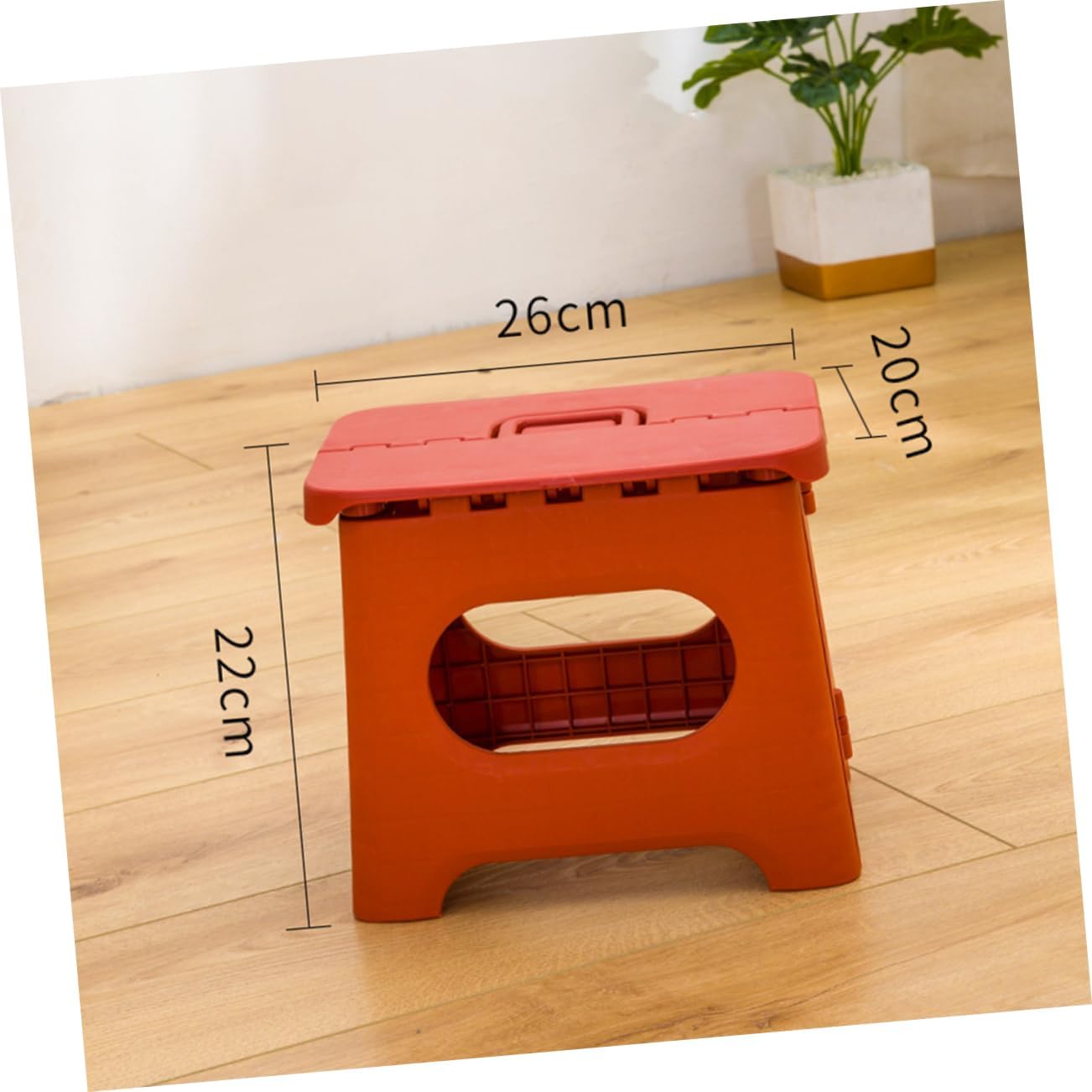Portable Foldable Step Stool with Handle