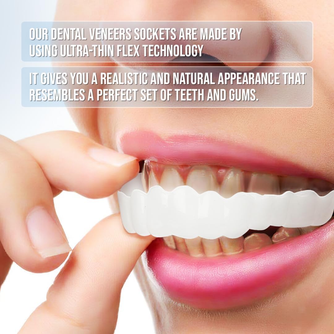 Faccette dentali (superiori e inferiori incluse)