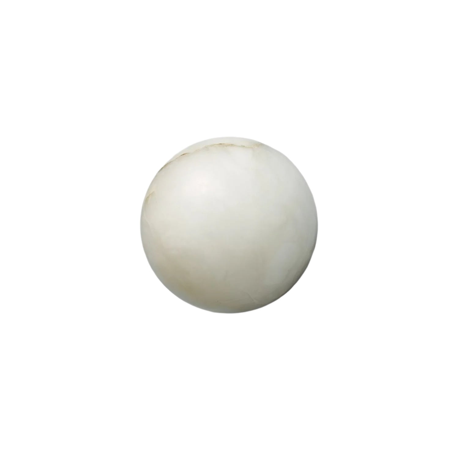 Applique da parete Japandi a sfera in marmo LED 1 luce