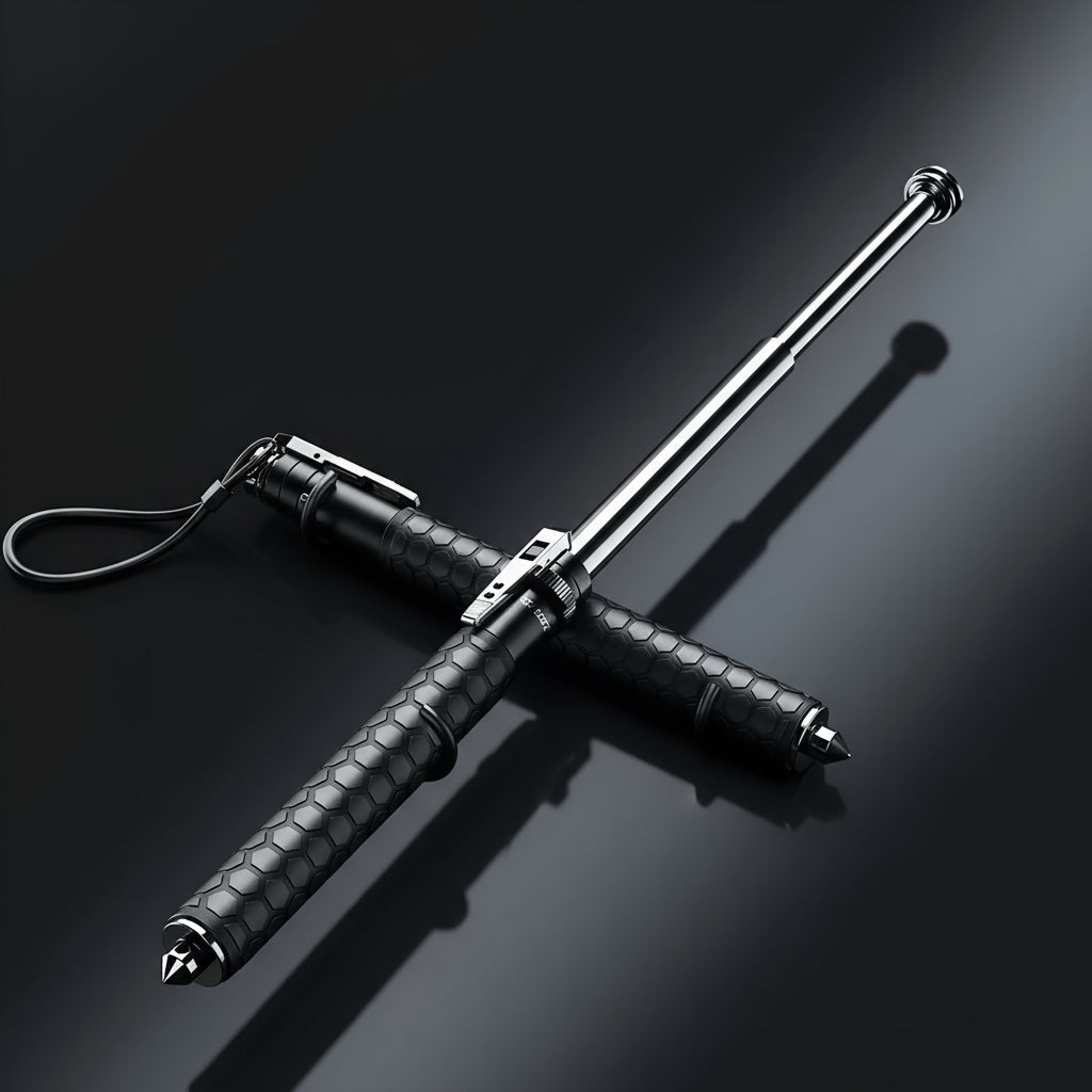 Puili | AllGuard Stick – Automatic Self-Defense Walking Stick with Stability Support