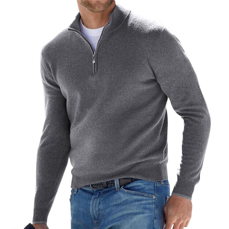 Carlo | Sweater with zipper