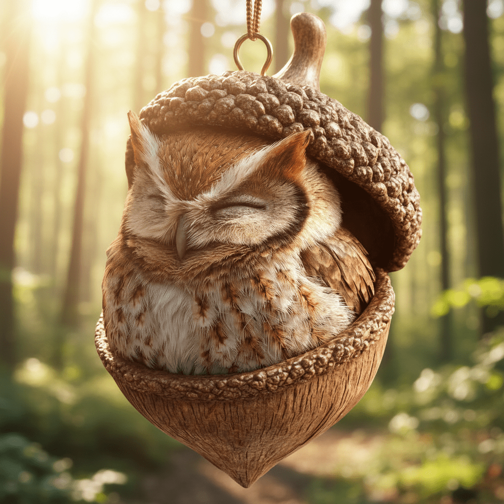 Woodland Animal Ornaments Handcrafted Christmas Tree Decorations