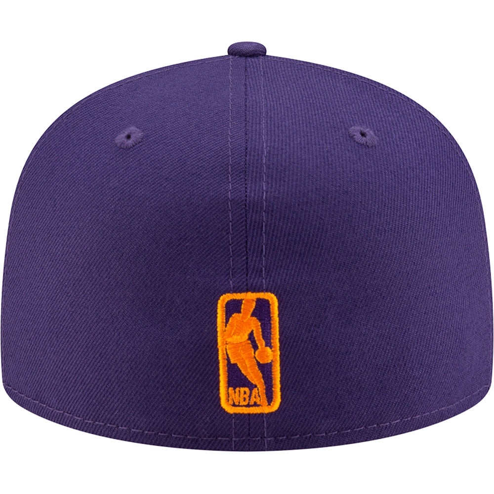 Cappello New Era 59FIFTY Fitted NBA Phoenix Suns Gorilla Head con contorno arancione