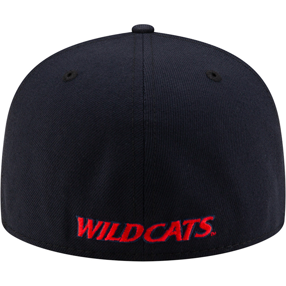 NCAA Arizona Wildcats New Era Basic Tonal 59FIFTY Fitted Hat - Navy