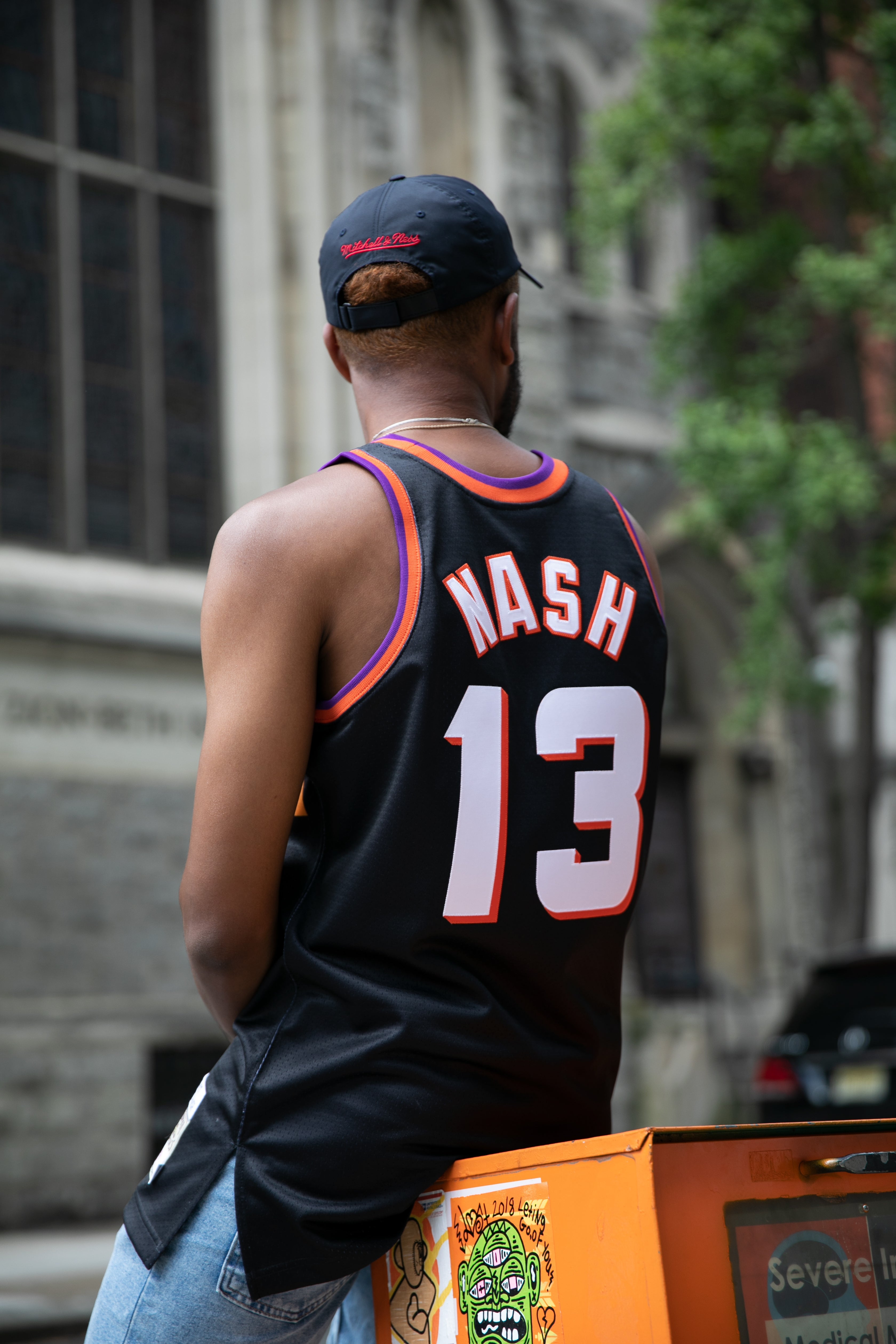 Maglia Mitchell & Ness '96 Retro Swingman Steve Nash NBA Phoenix Suns