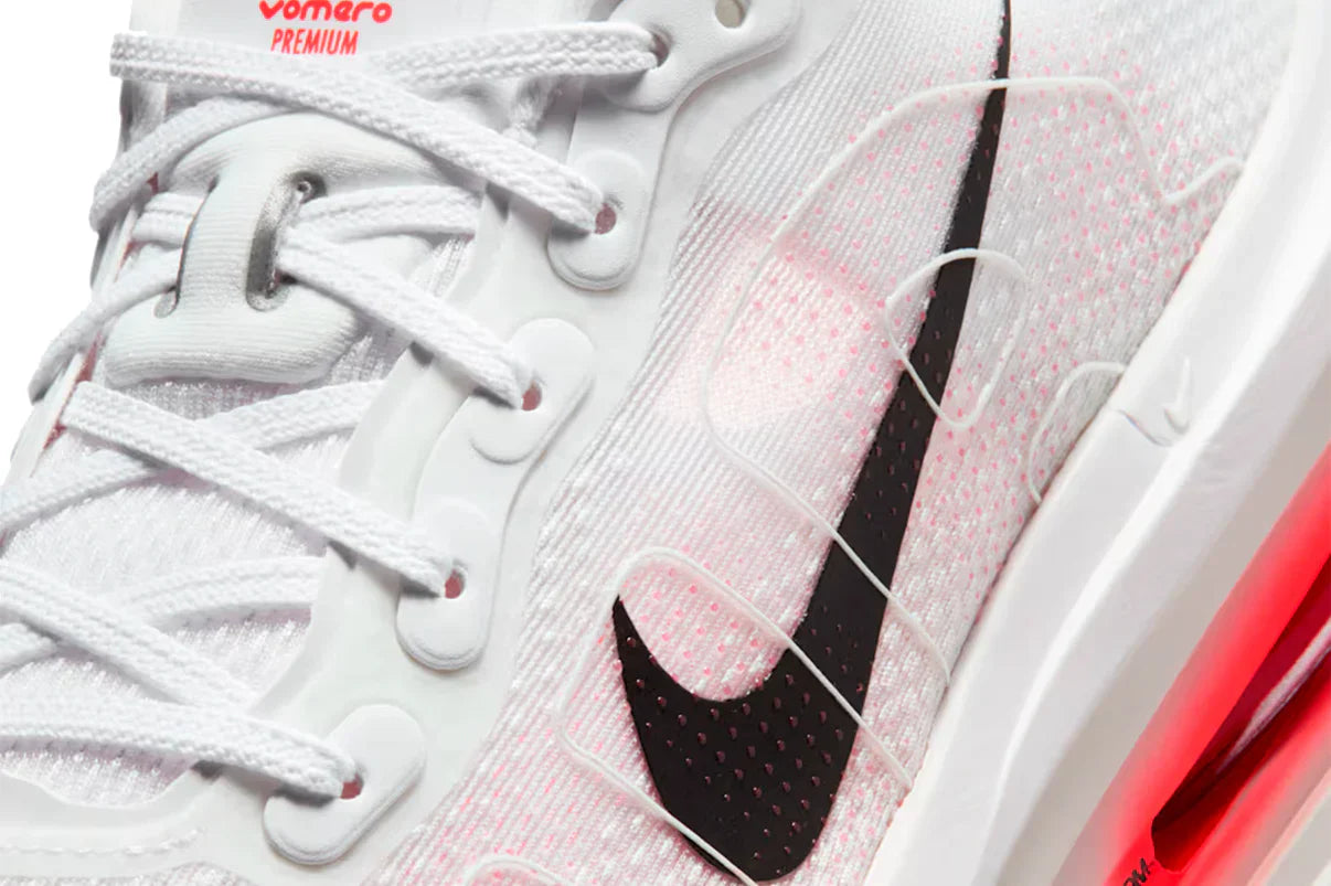 Nike Vomero Premium White Bright Crimson White