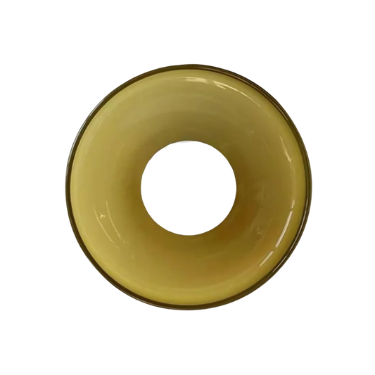 Nordic Glass Olive Disc Wall & Ceiling Light LED 1-light