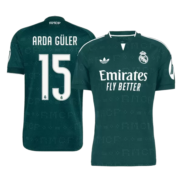 ARDA GÜLER #15 Real Madrid Away Jersey 2026/27 - Image 1