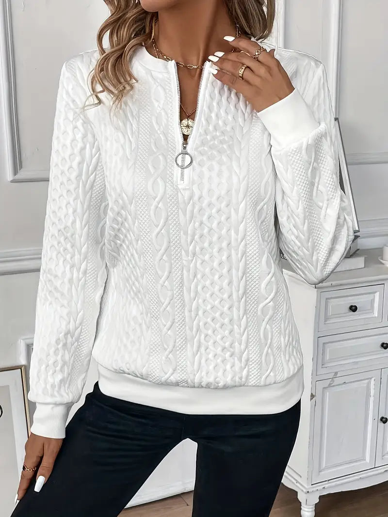 Puili | Zipper Sweater