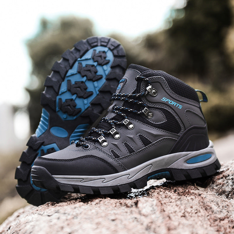 Men’s Mid Height Waterproof Work Boots – Durable Safety Footwear