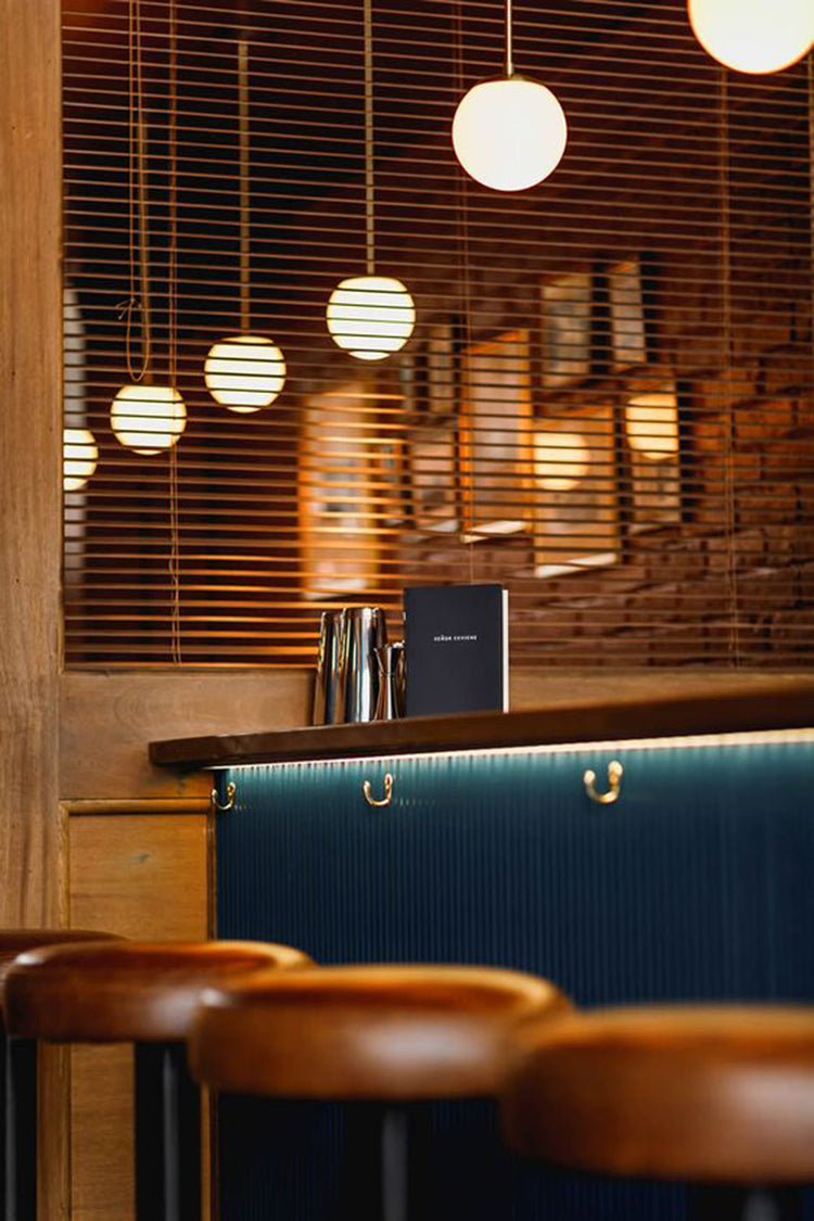 Minimalist Brass Globe Glass Pendant 1-Light