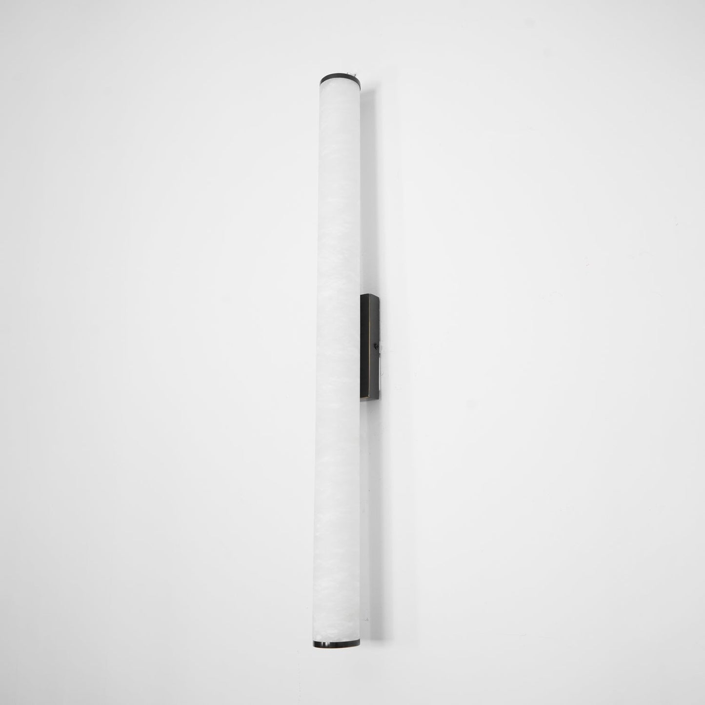 Modern Alabaster Tube LED Wall Sconce 1-Light