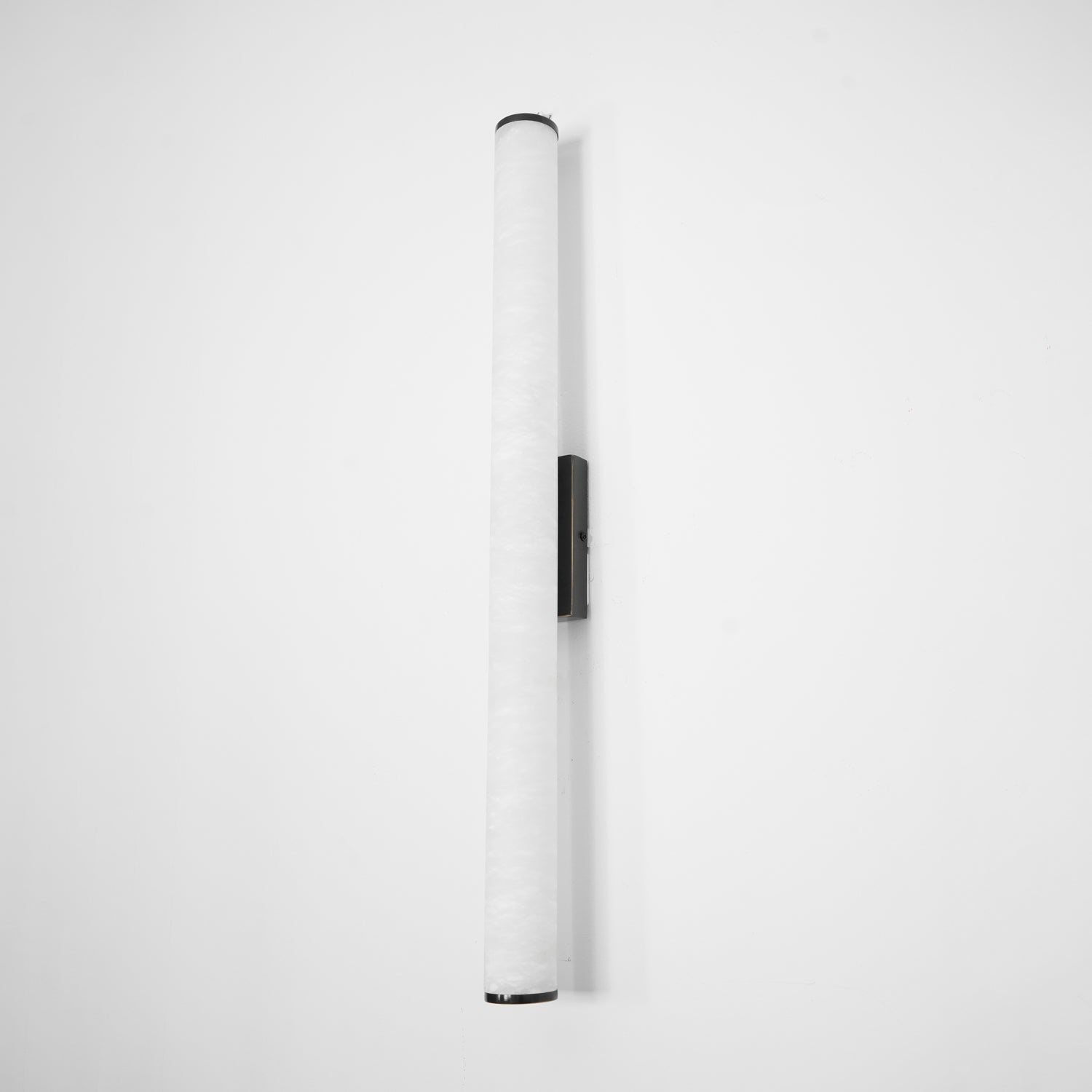 Modern Alabaster Tube LED Wall Sconce 1-Light