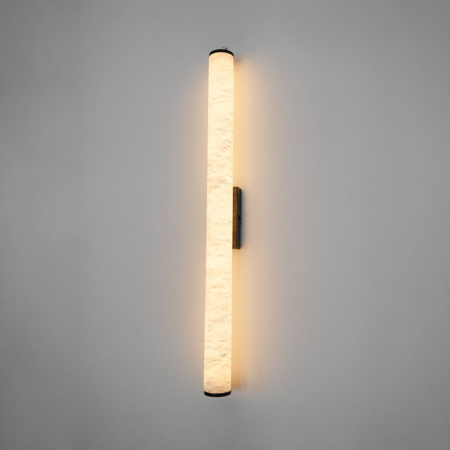 Modern Alabaster Tube LED Wall Sconce 1-Light