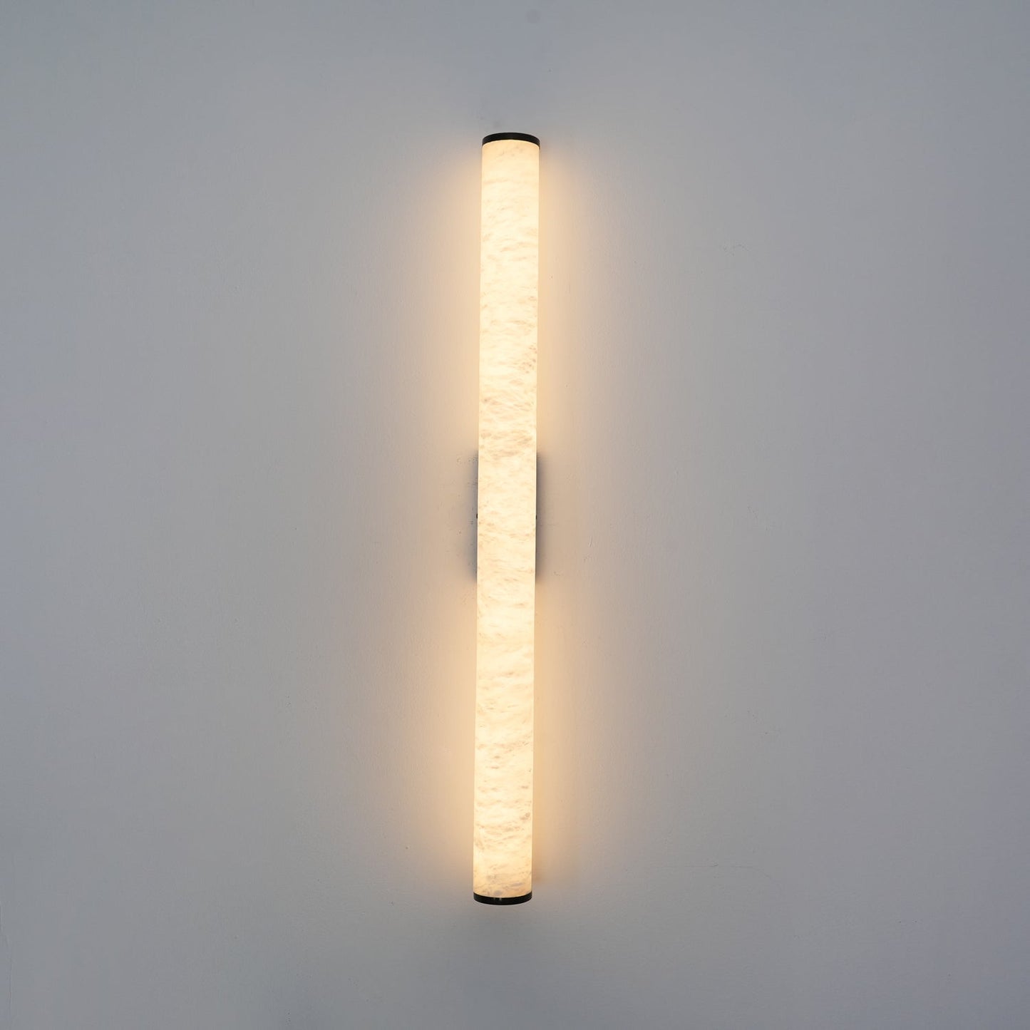Modern Alabaster Tube LED Wall Sconce 1-Light