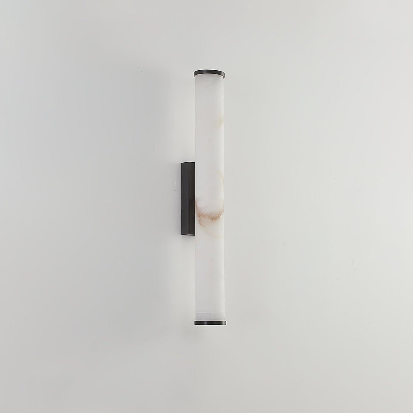 Modern Alabaster Tube LED Wall Sconce 1-Light
