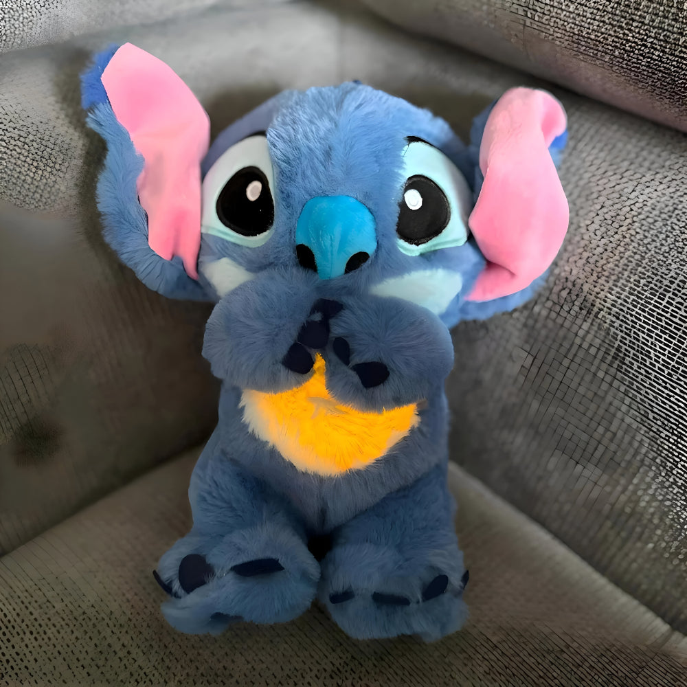 Children Plush Toy Calming Light Breathing Sleep Companion