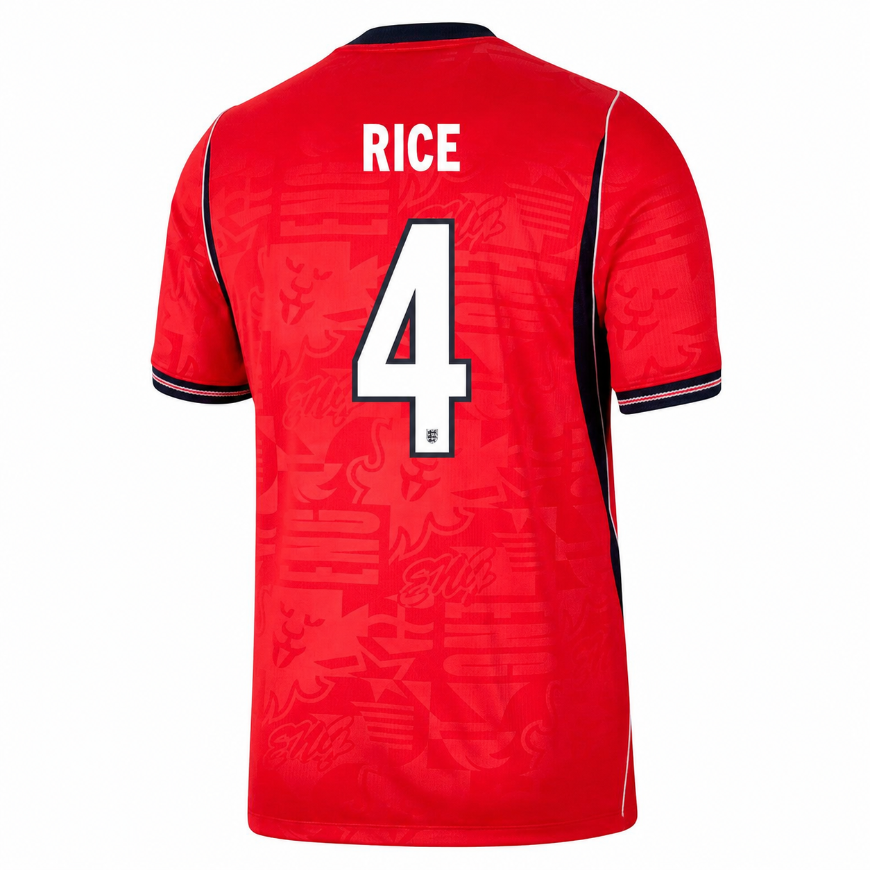 Camiseta del equipo nacional de Inglaterra 2026 de Rice