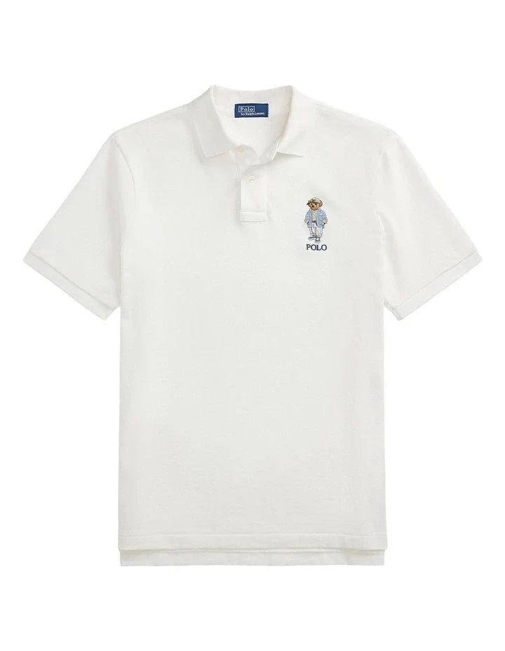 Ralph Lauren Classic Fit Polo Bear Mesh Polo Shirt