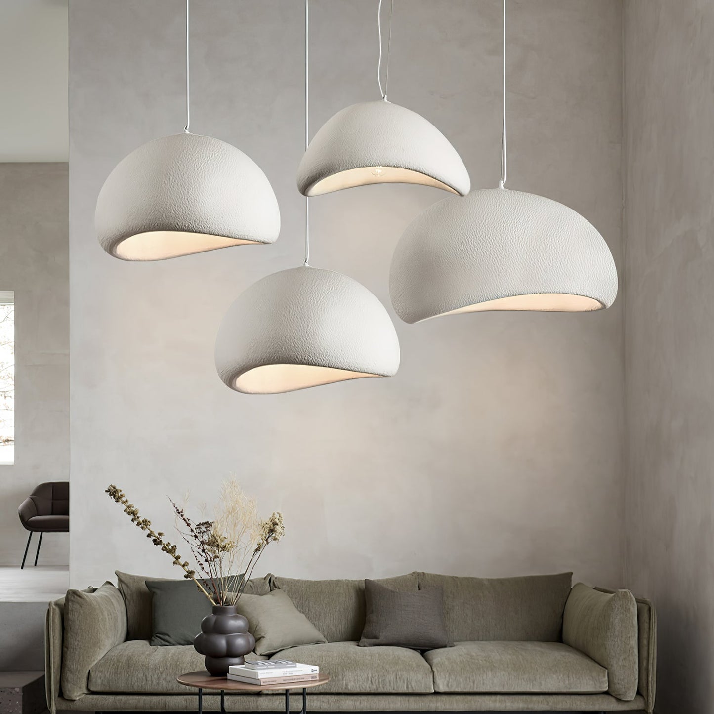 Modern Minimalist Dome LED Pendant Light 1-Light