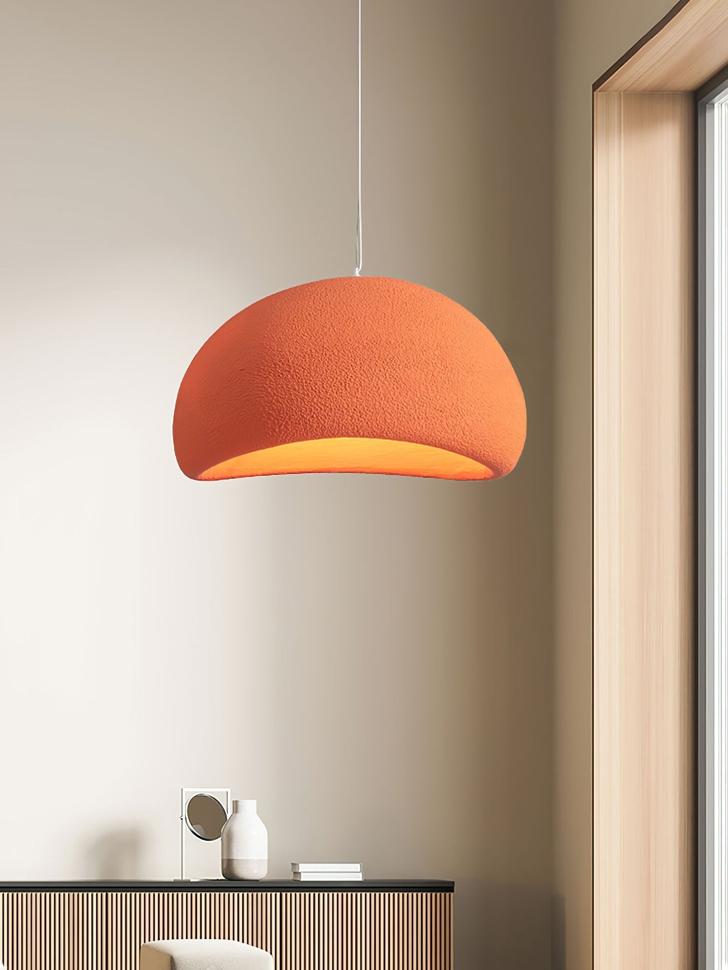 Modern Minimalist Dome LED Pendant Light 1-Light
