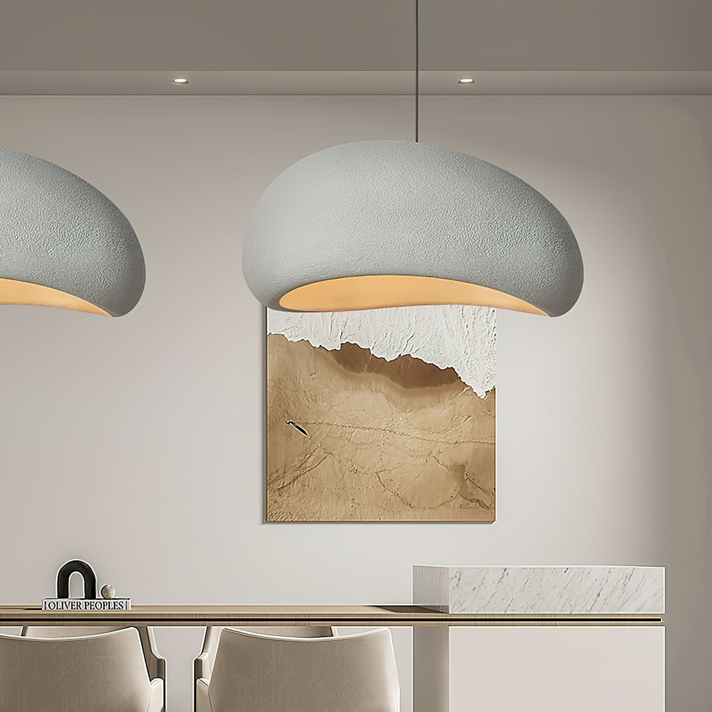 Modern Minimalist Dome LED Pendant Light 1-Light