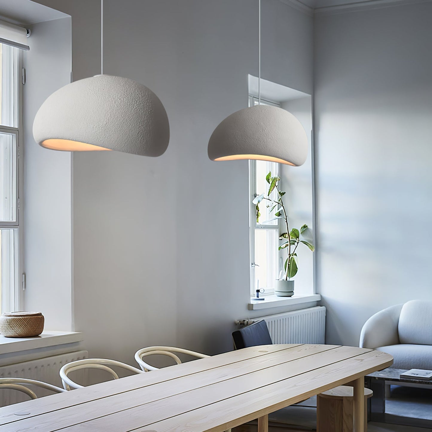 Modern Minimalist Dome LED Pendant Light 1-Light
