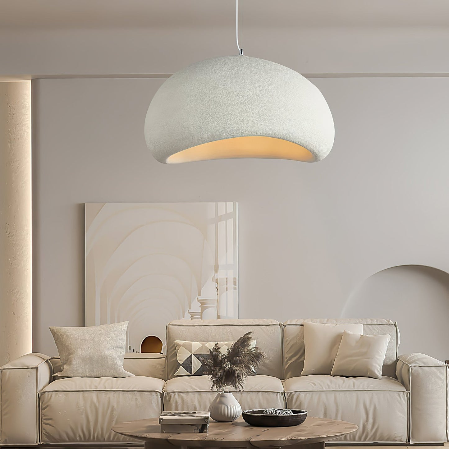 Modern Minimalist Dome LED Pendant Light 1-Light