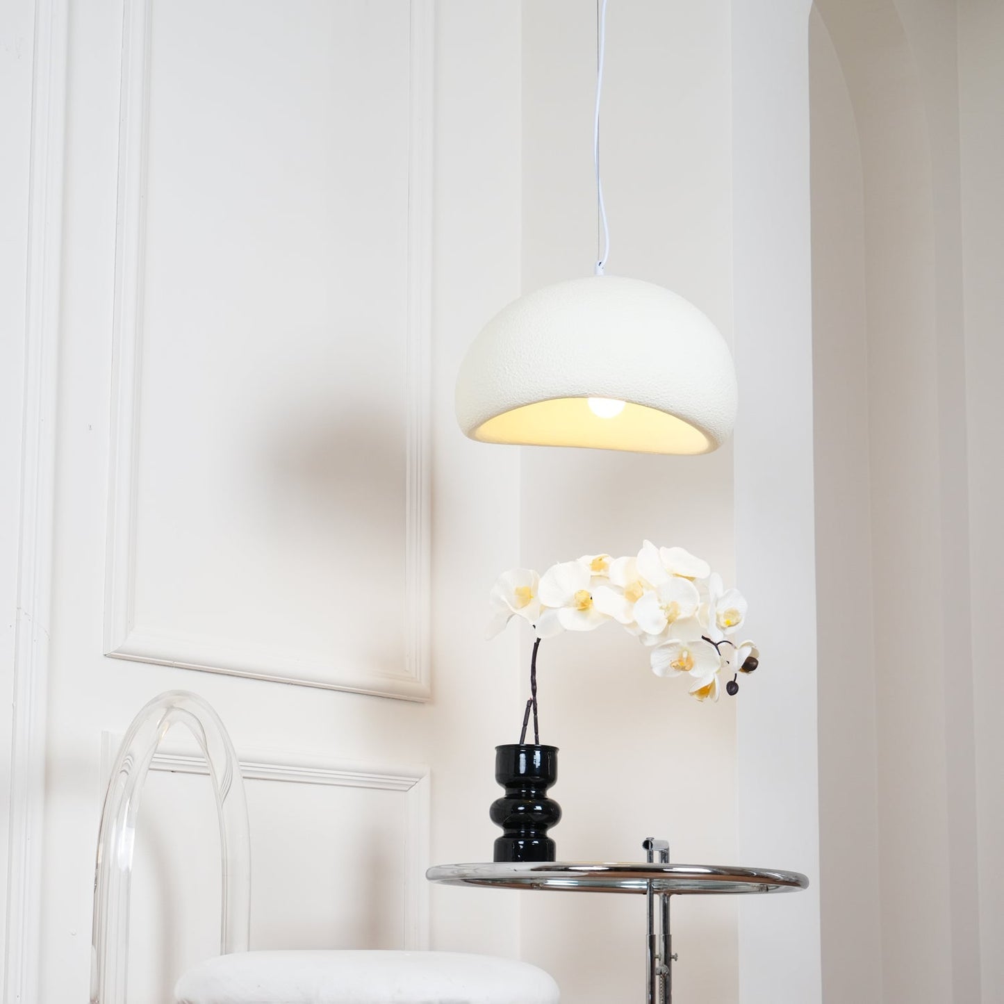 Modern Minimalist Dome LED Pendant Light 1-Light