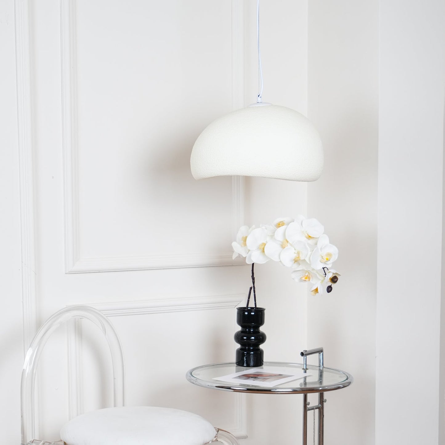 Modern Minimalist Dome LED Pendant Light 1-Light