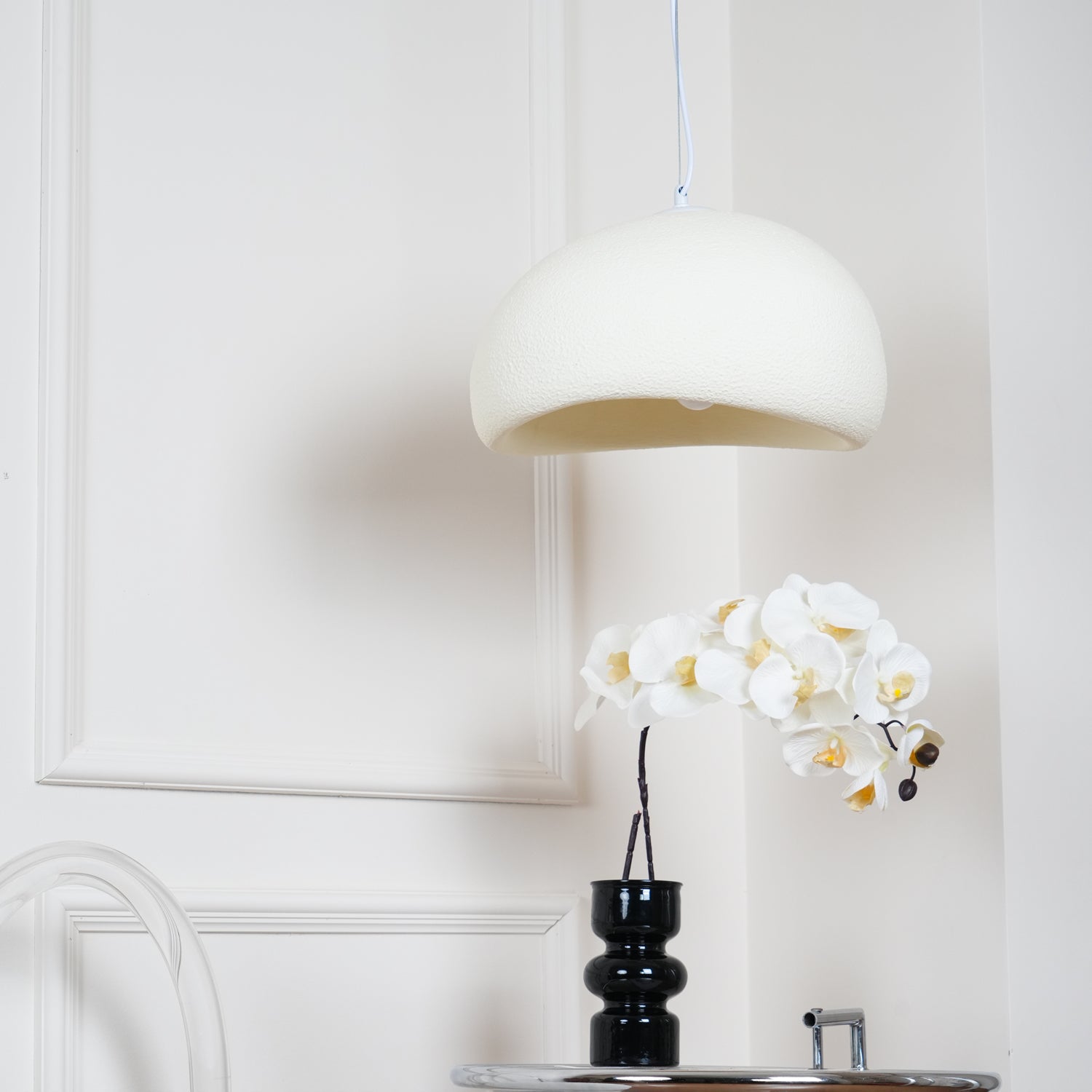 Modern Minimalist Dome LED Pendant Light 1-Light