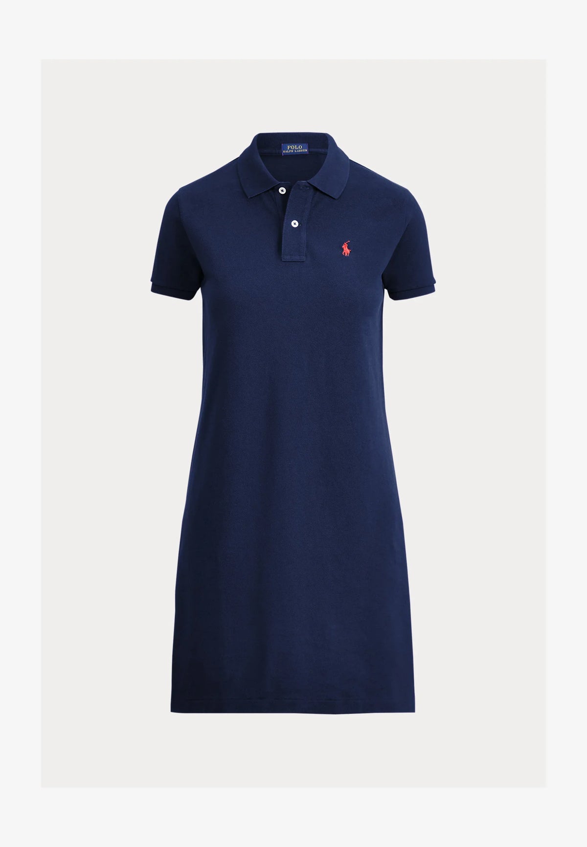 Ralph Lauren Cotton Mesh Polo Dress