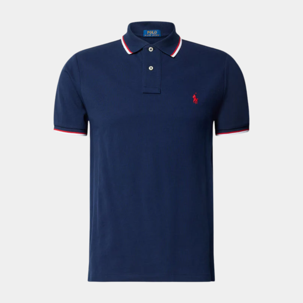 Ralph Lauren Custom Slim Fit Mesh Polo Shirt