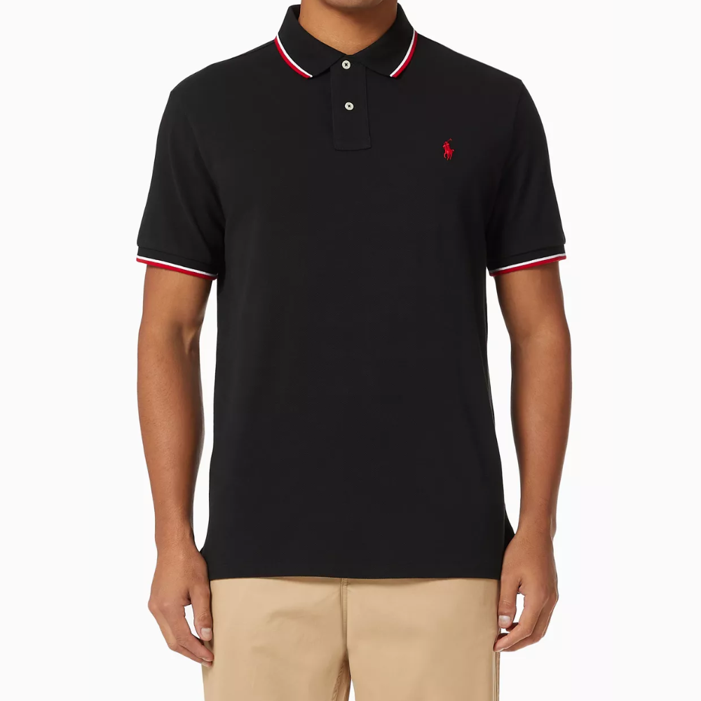 Ralph Lauren Custom Slim Fit Mesh Polo Shirt