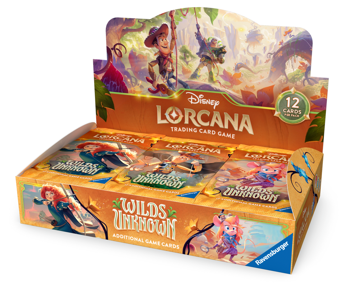 Disney - Lorcana TCG - Wilds Unknown - Display Case (4x Booster Boxes)