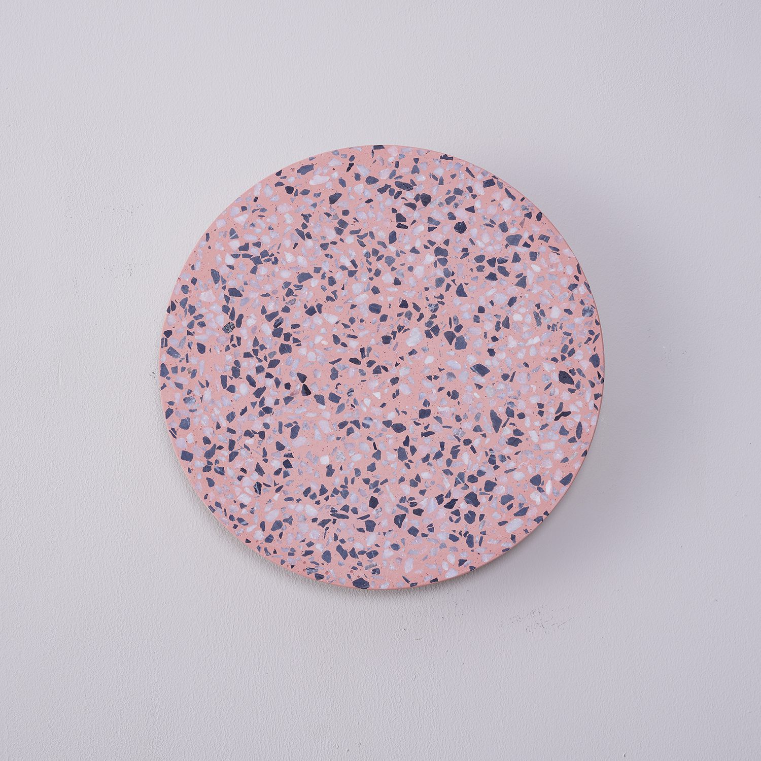 Applique da parete moderna rotonda in terrazzo LED 1 luce