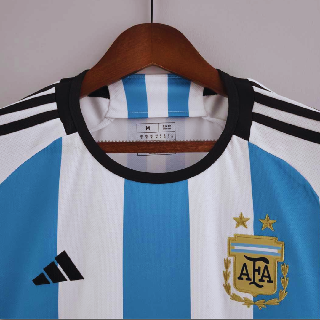 Maglia Casa Argentina Messi Vincitori Coppa del Mondo 2022
