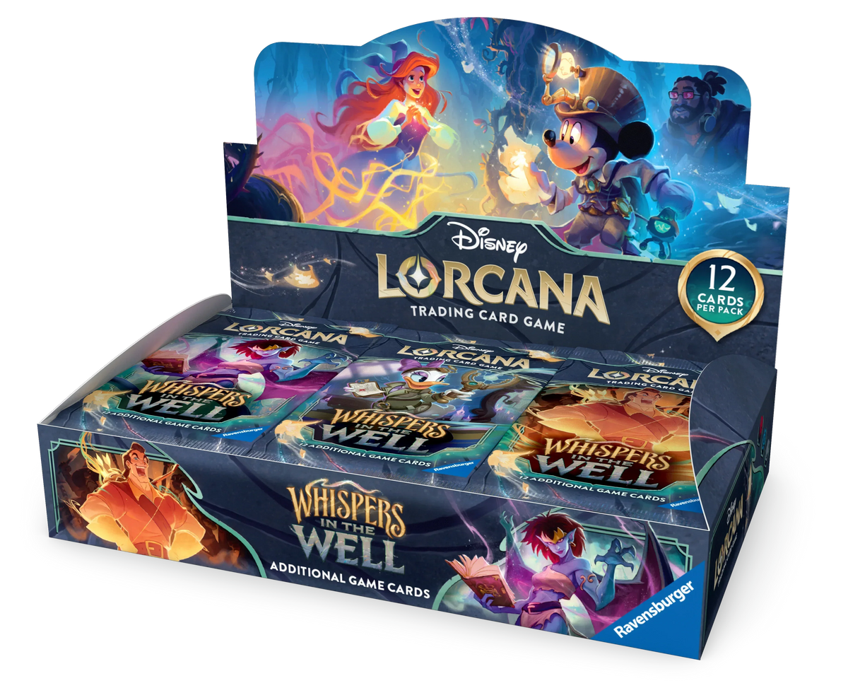 Disney - Lorcana TCG - Whispers in the Well - Display Case (4x Booster Boxes)