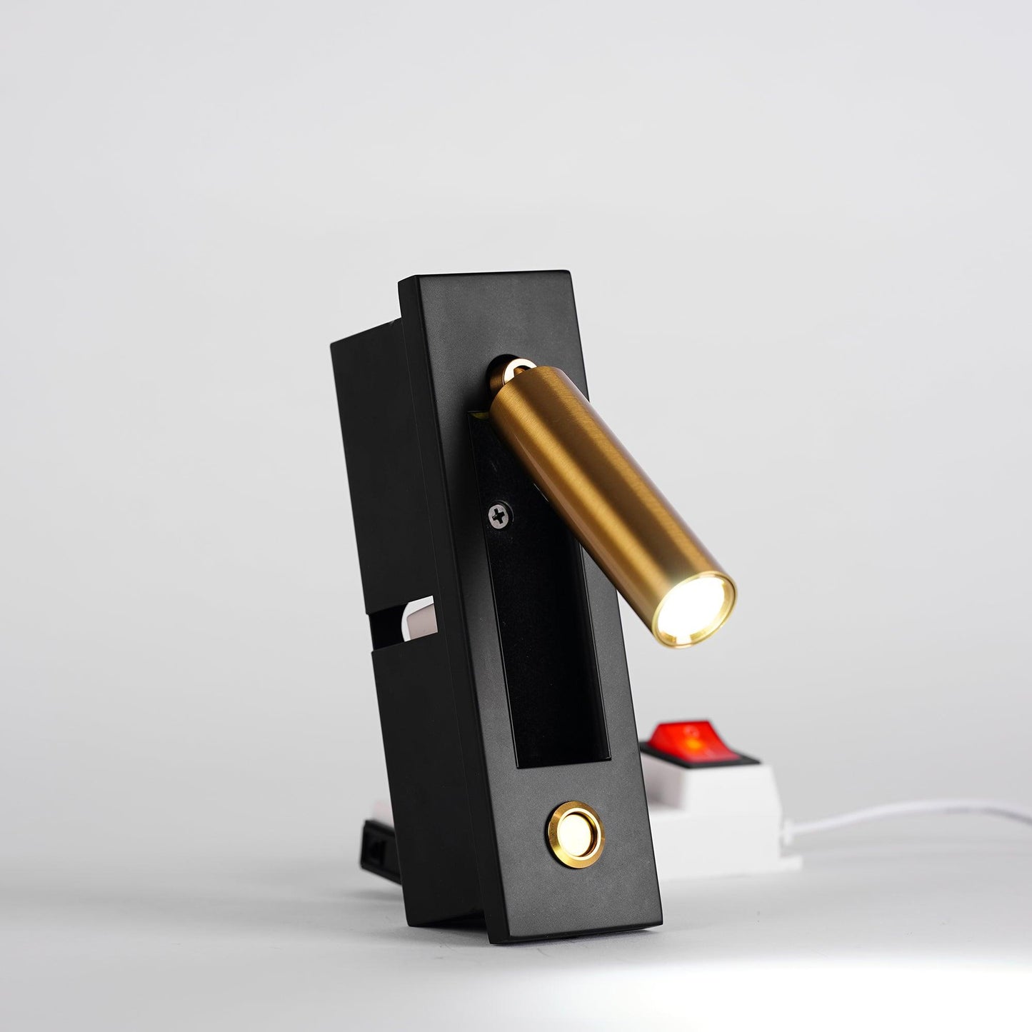 Modern Minimalist Embedded Aluminum LED Wall Sconce 1-Light