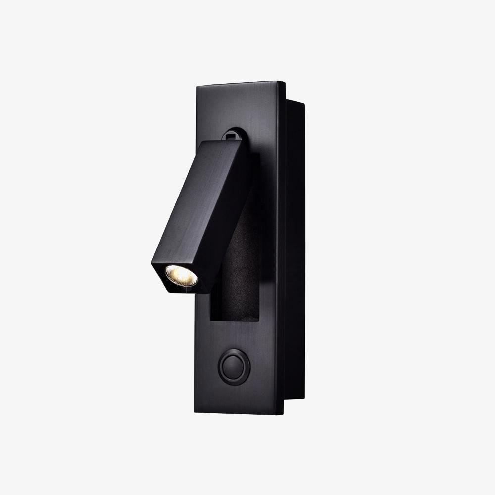 Modern Minimalist Embedded Aluminum LED Wall Sconce 1-Light
